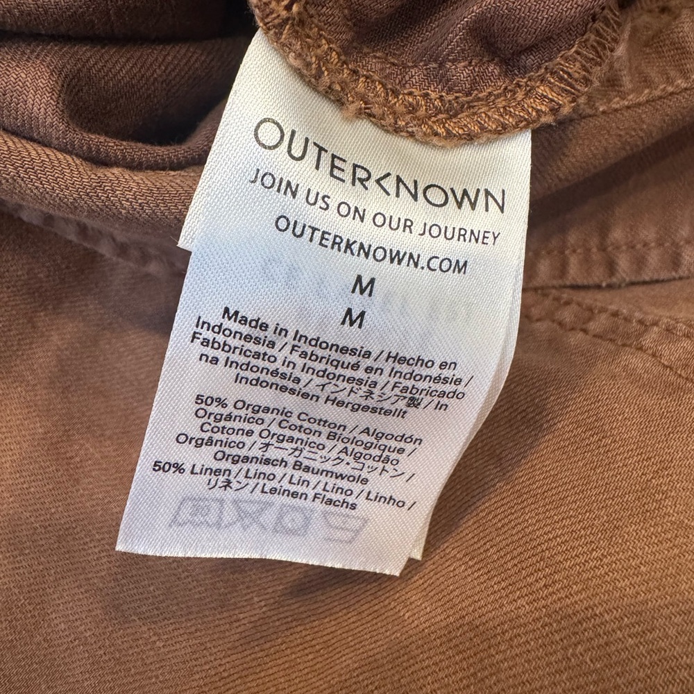 Outerknown Tan Button-Up Jumpsuit - image 3